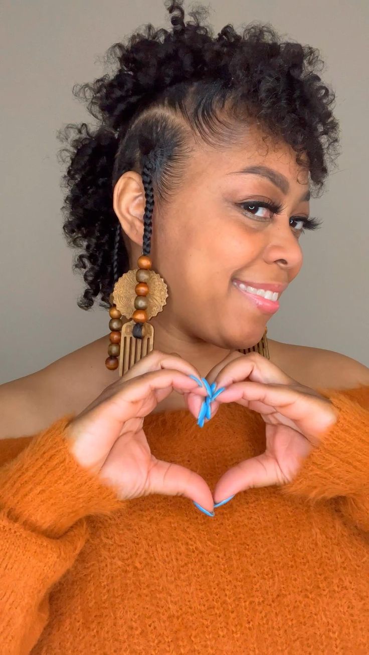 Styling my Natural Hair with One Product